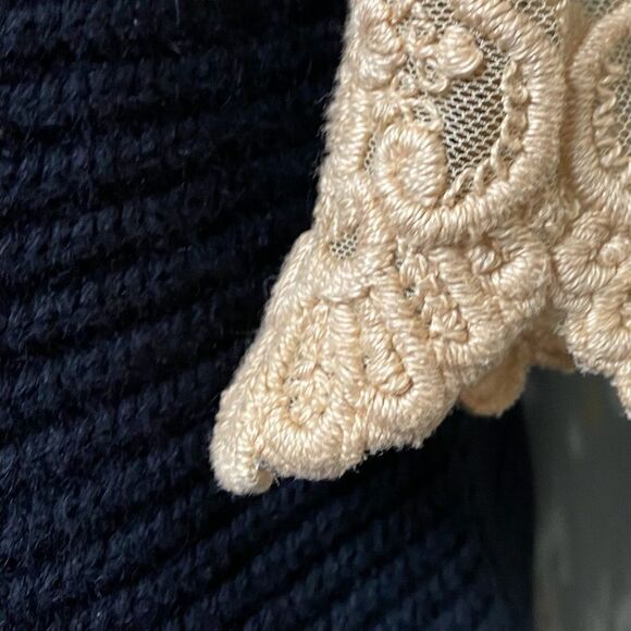 Ralph Lauren Black Angora Sweater Knit Tulip Skirt - Picture 14 of 16